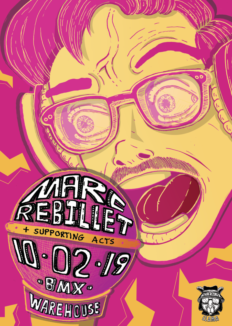Marc Rebillet in Malta poster