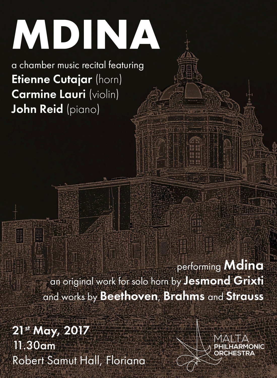 Mdina - Chamber Music Recital poster
