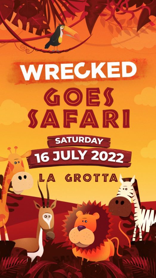 Wrecked Goes Safari poster