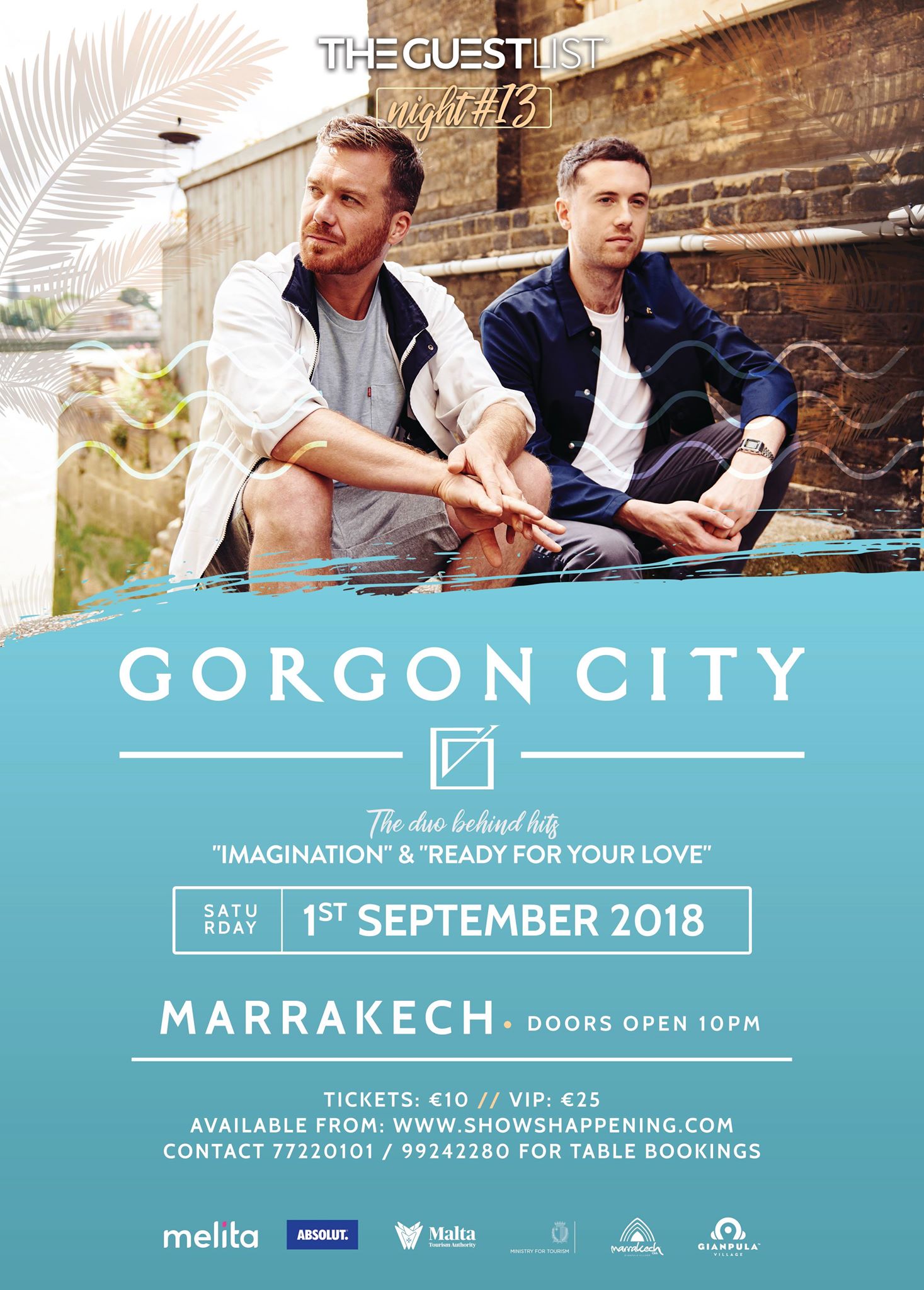 The Guestlist Presents: Gorgon CIty poster