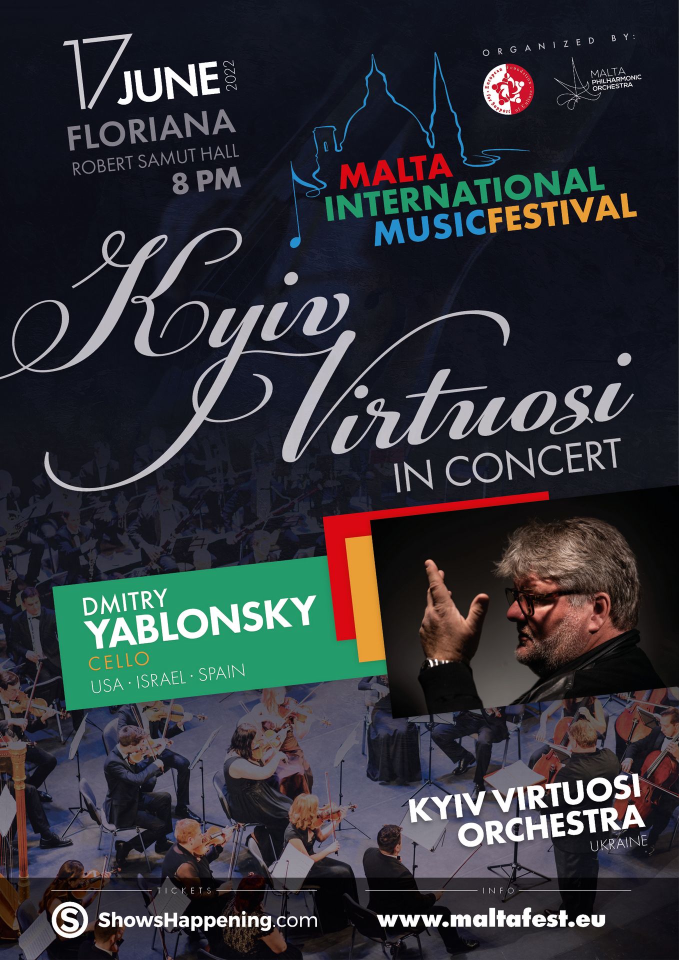 Kyiv Virtuosi in concert poster