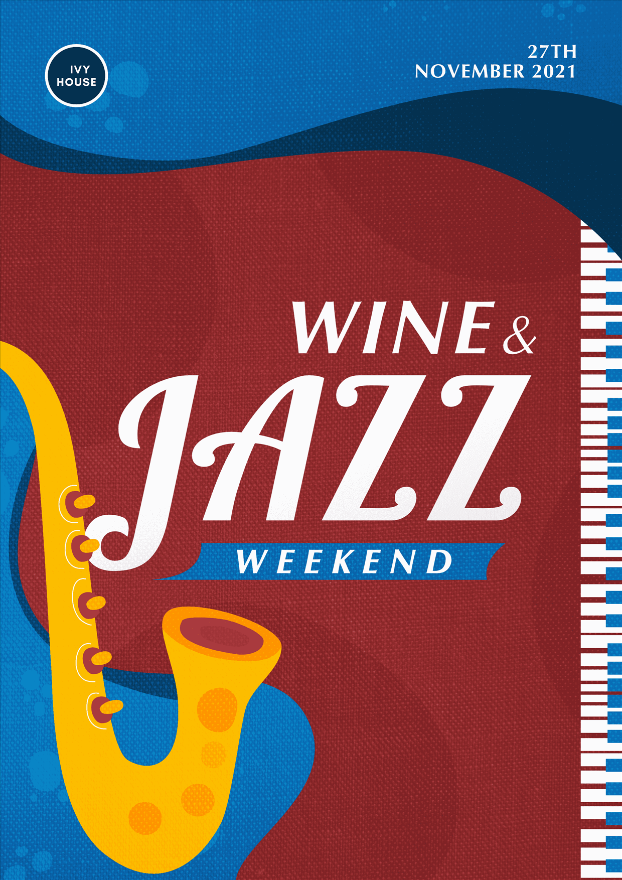 Jazz & Wine Night poster