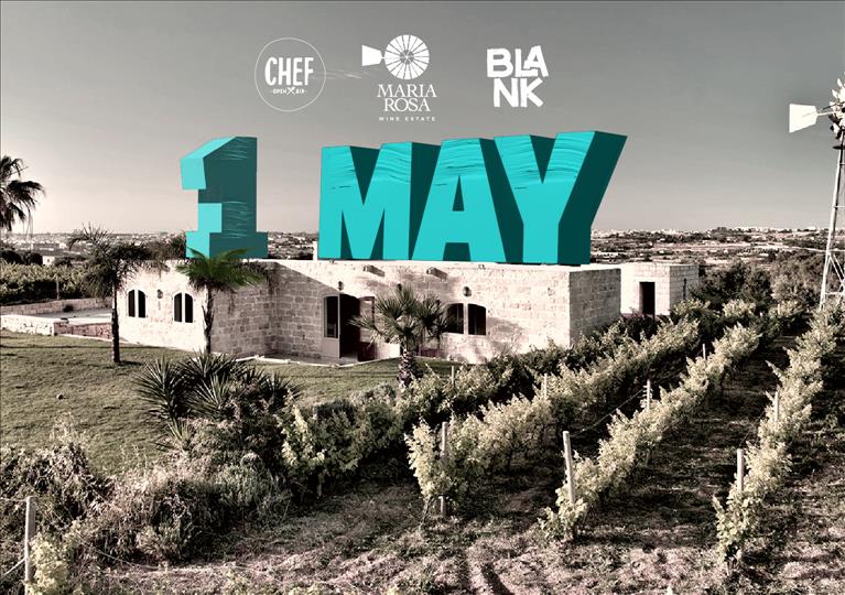1 MAY : Chef OpenAir + BLANK poster