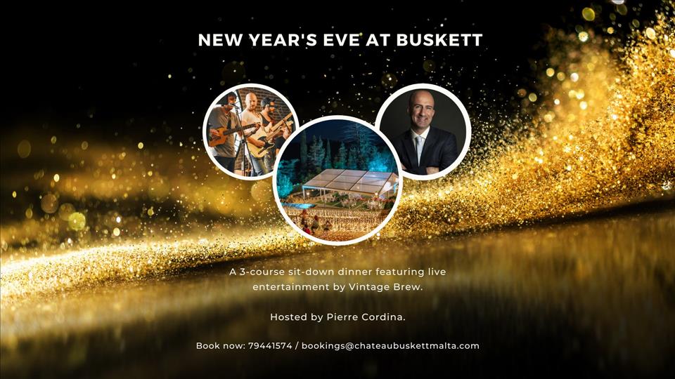 New Year's Eve at Chateau Buskett poster