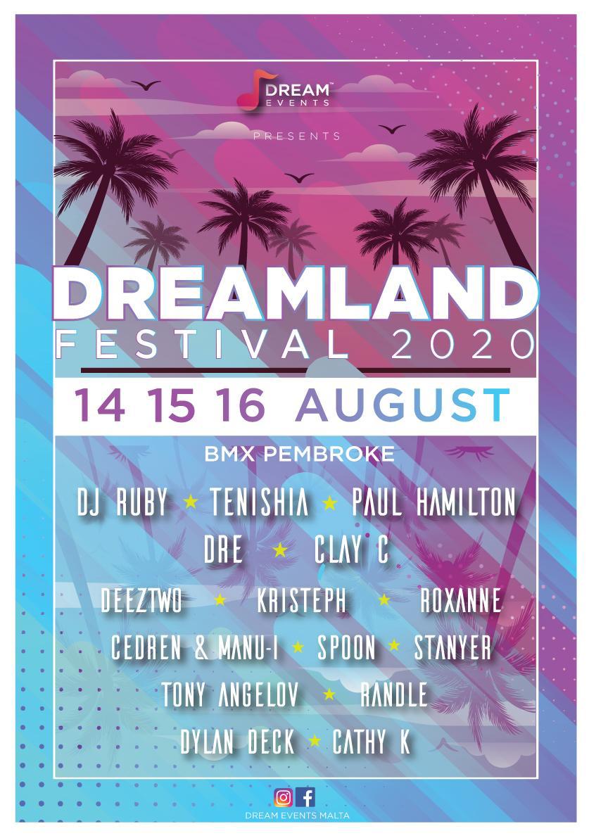 Dreamland Festival poster