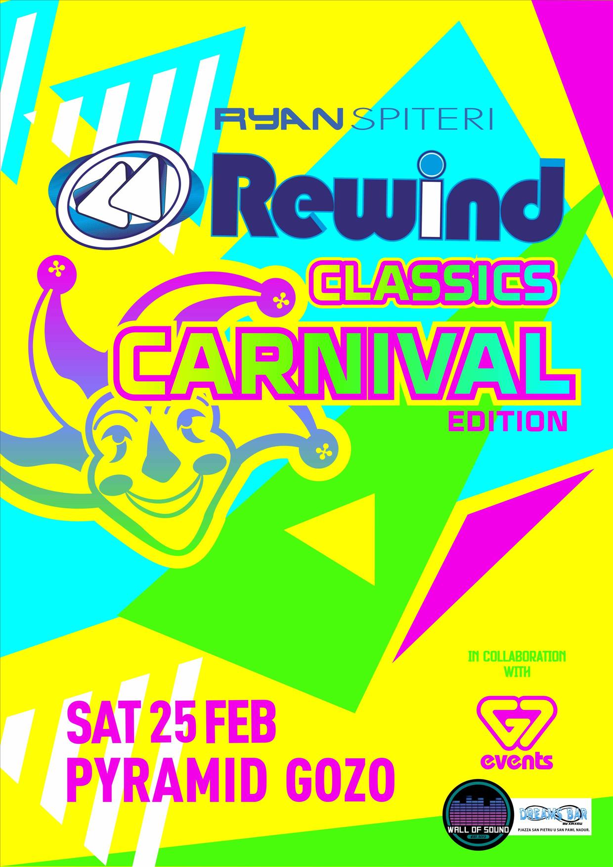 REWIND Classics - Gozo Carnival Edition poster