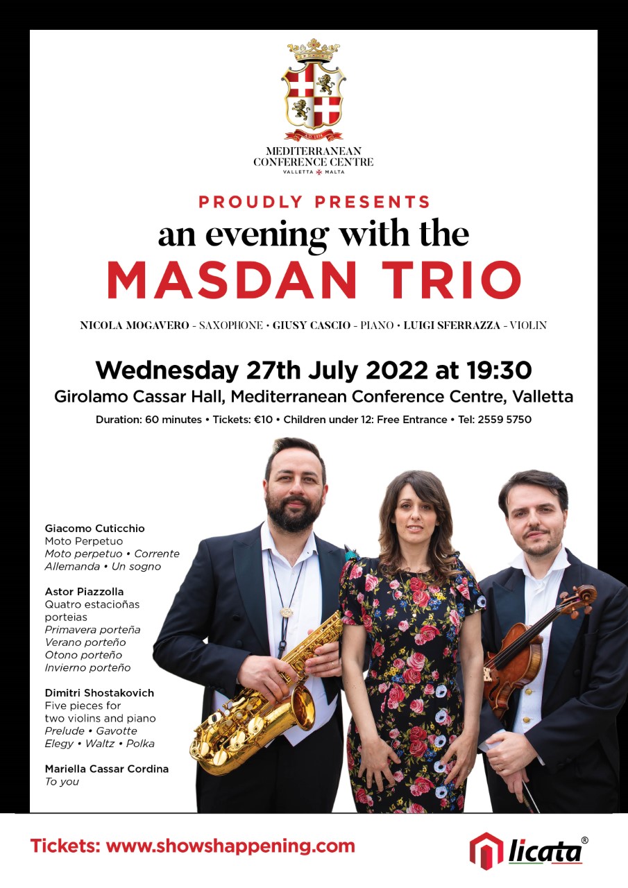 An Evening With Masdan Trio poster