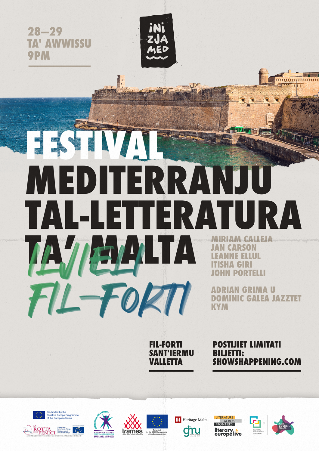Festival Mediterranju tal-Letteratura poster