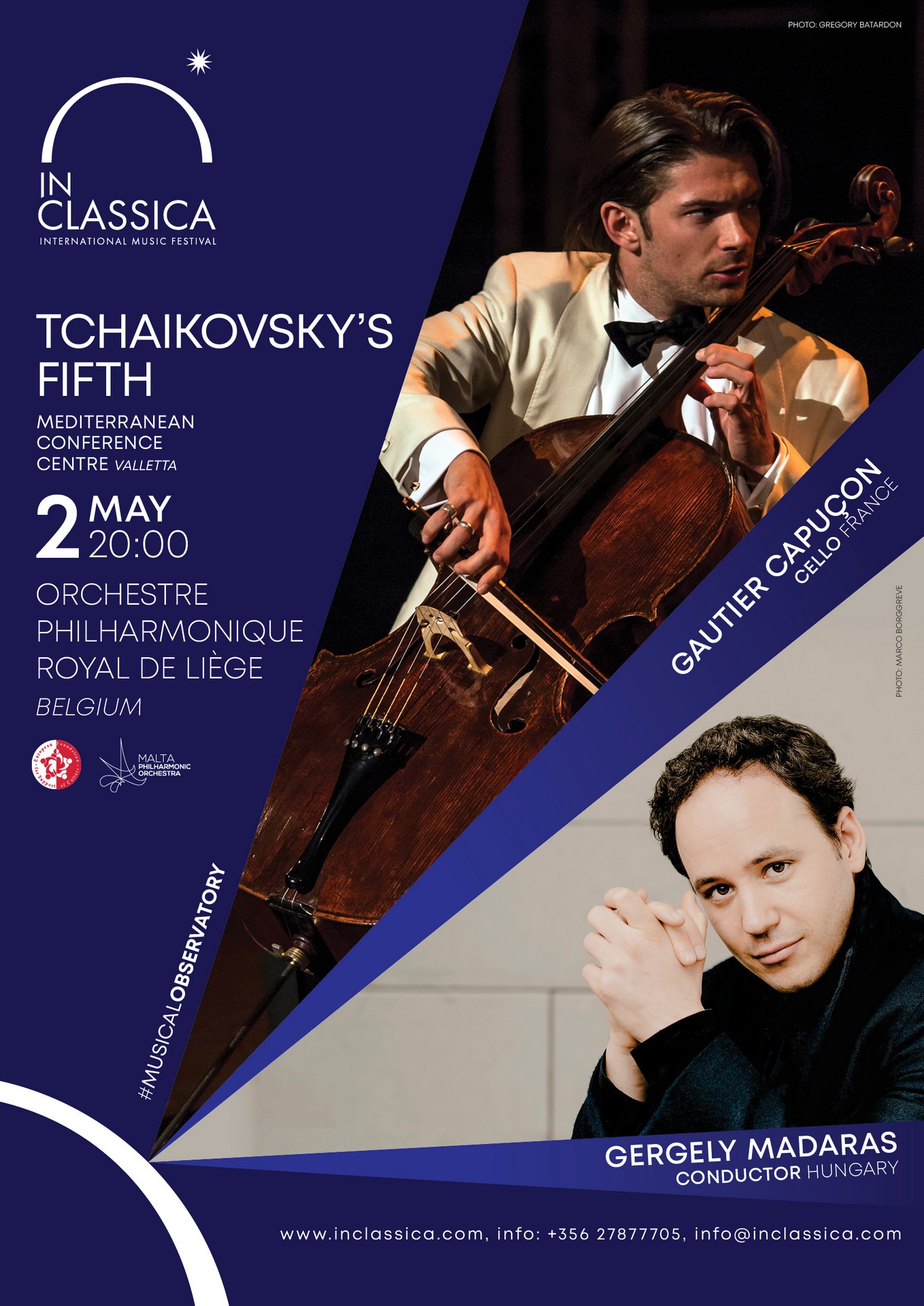 InClassica: TCHAIKOVSKY’S FIFTH poster