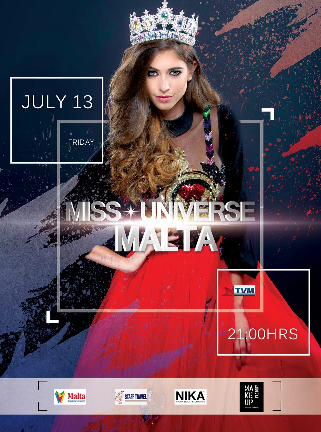 Miss Universe Malta 2018 poster