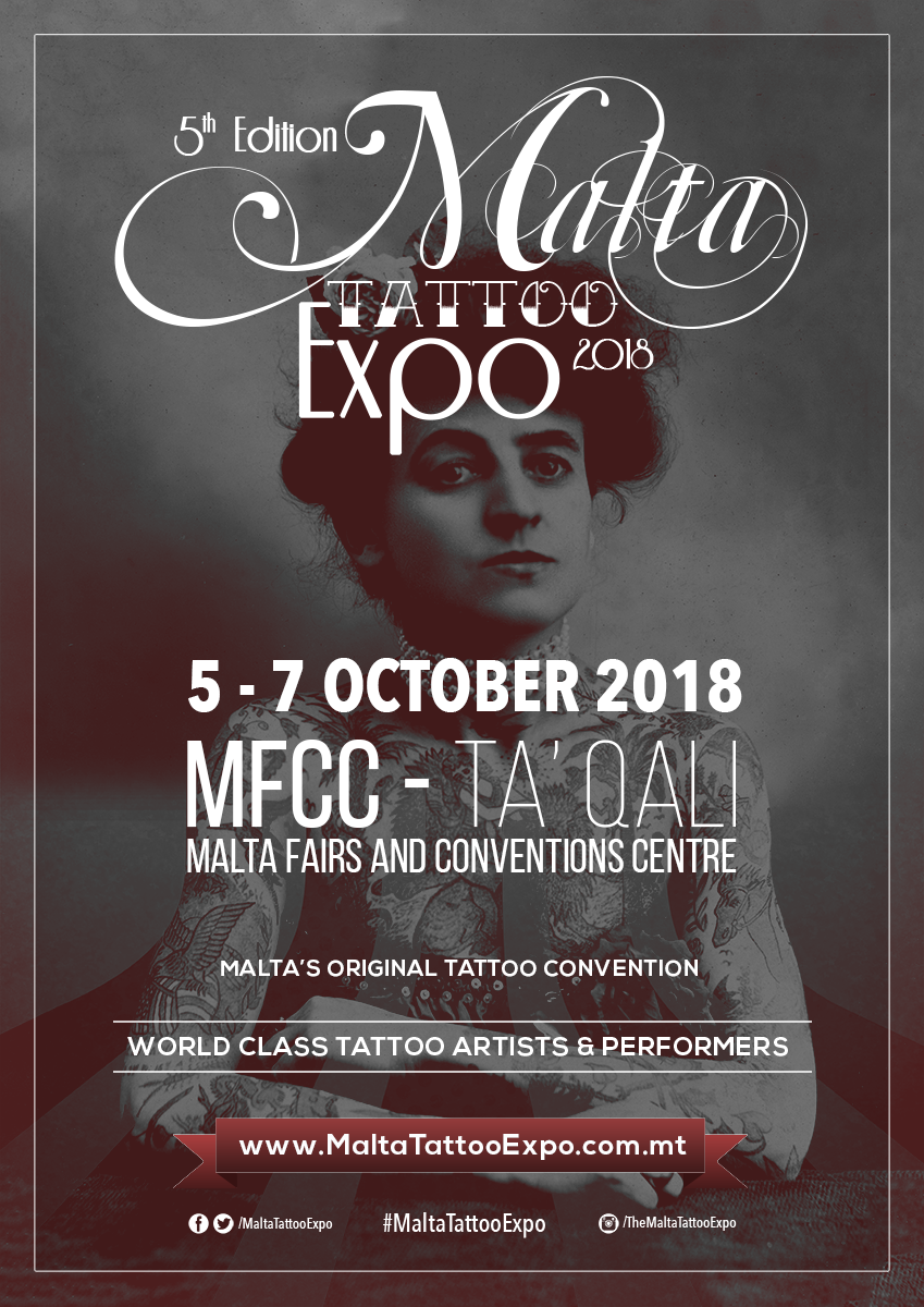 Malta Tattoo Expo 2018 poster
