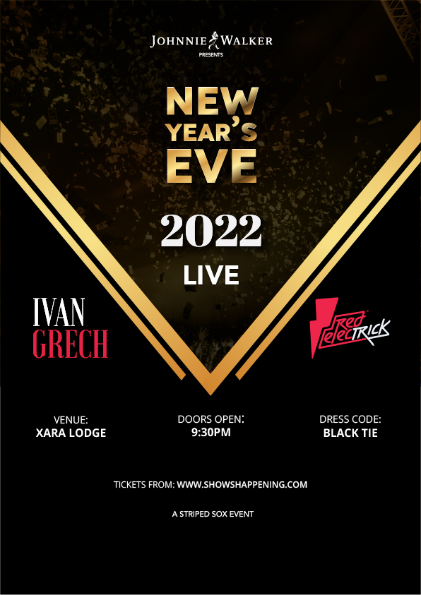 NYE 2022 with Ivan Grech & Red Electrick poster