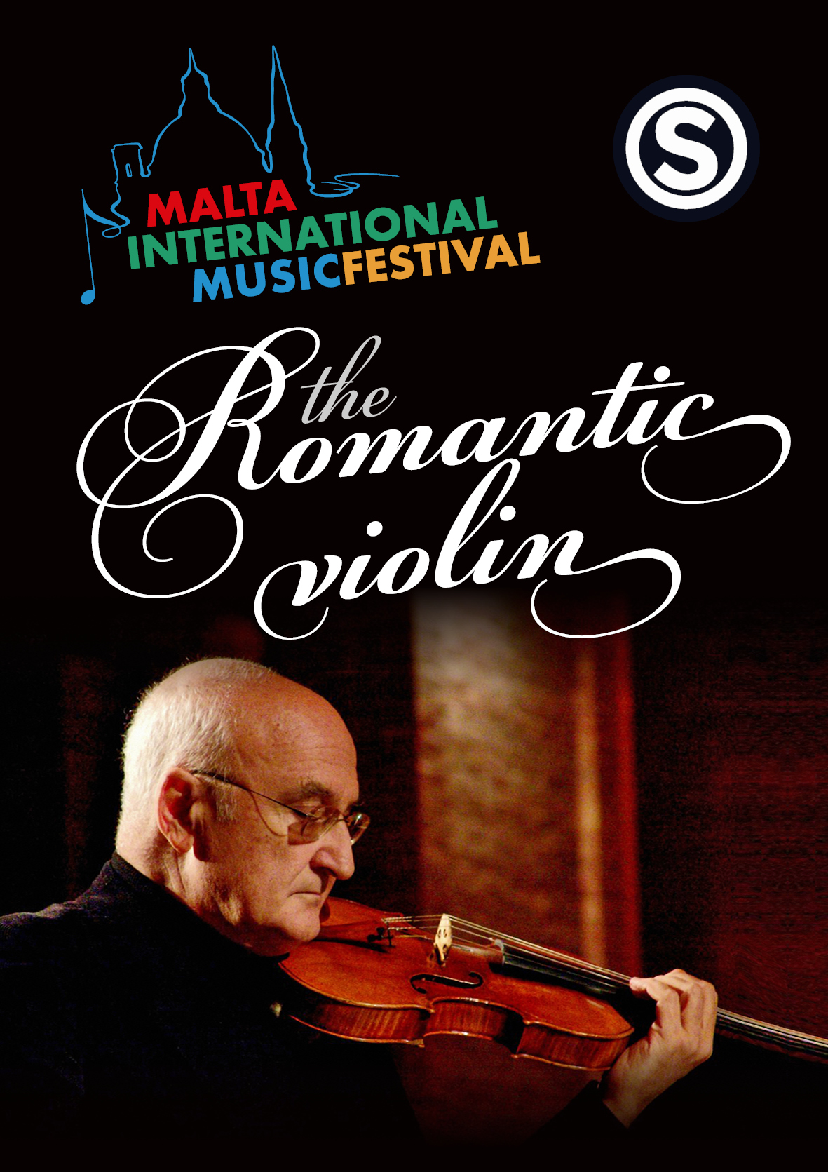 The romantic violin - Salvatore Accardo poster