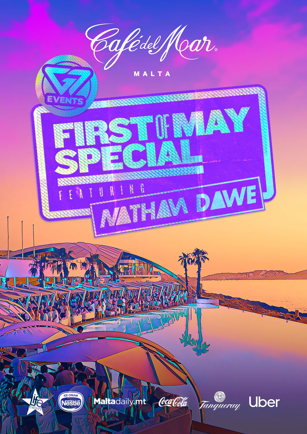 G7 First of May Special at Café del Mar poster