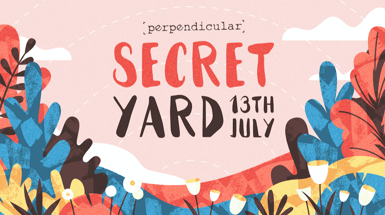 perpendicular secret yard poster