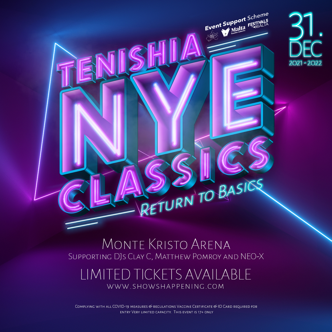 Tenishia NYE Classics 2022 poster