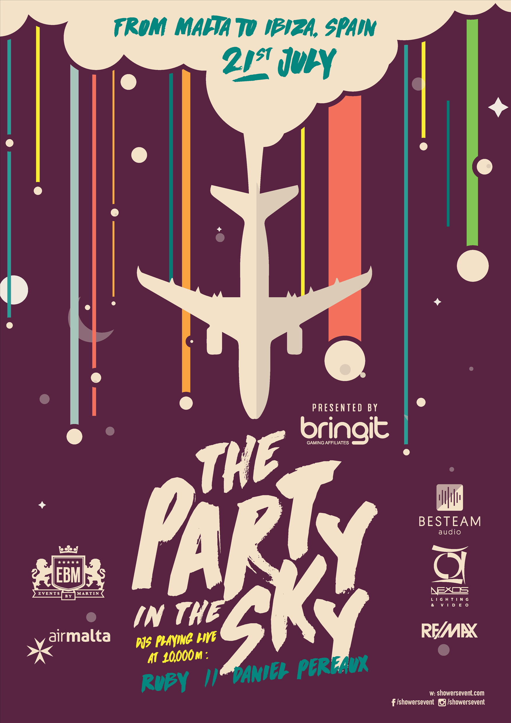 The Party In The Sky poster
