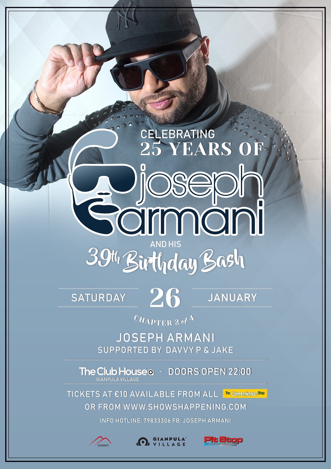 25 Years of Joseph Armani | Chapter 2 of 4 *Joe's B'Day Bash* poster
