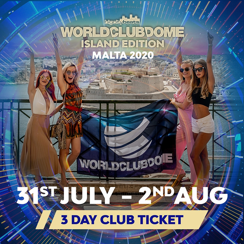 World Club Dome Island Edition 2020 - 3 DAY Club Ticket - Weekend poster