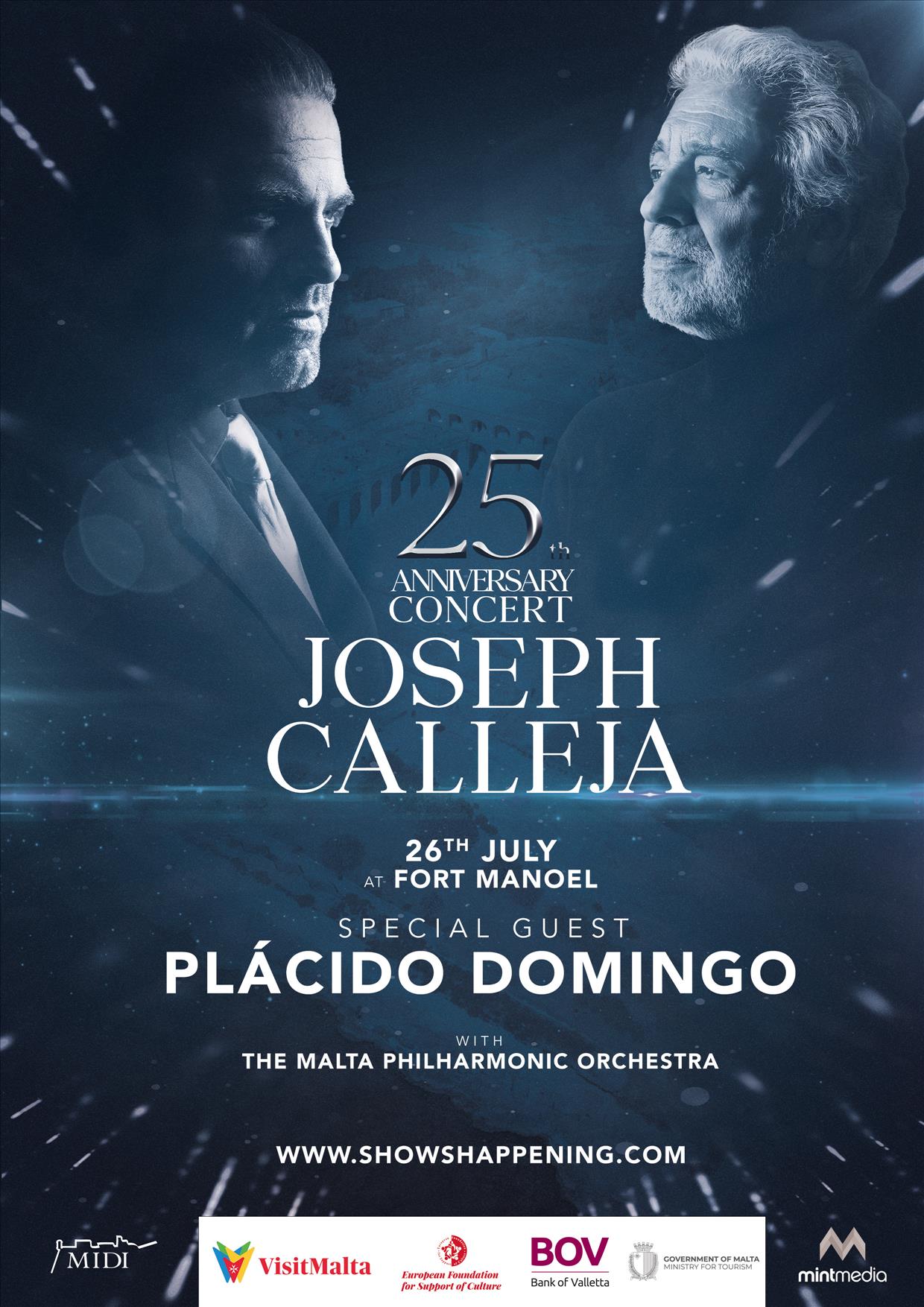 Joseph Calleja Concert 2022 poster