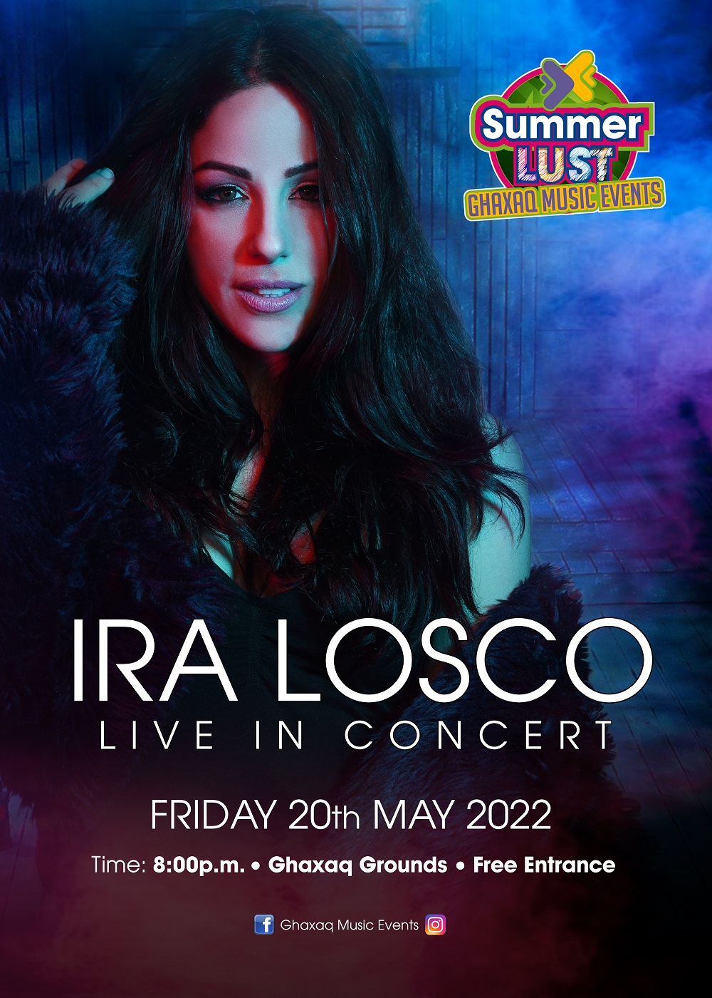 Ira Losco Live in concert- VIP area poster
