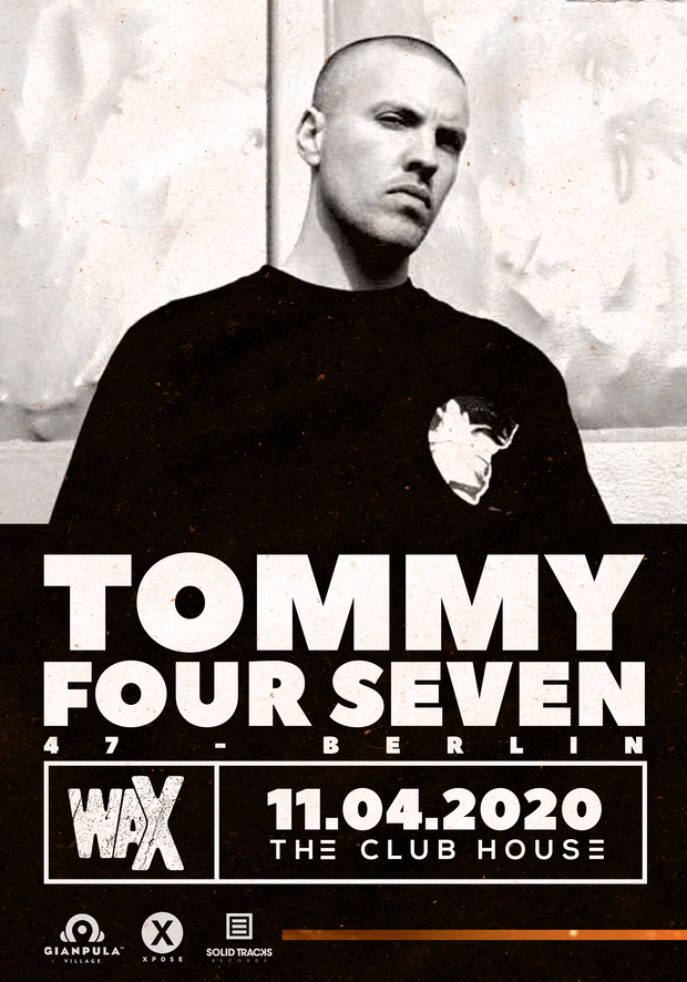 waX // Tommy Four Seven // 11.04.20 poster