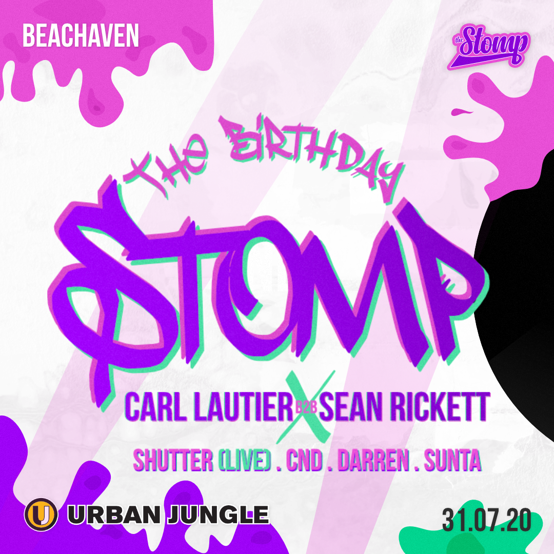 Carl Lautier X Sean Rickett - Birthday Stomp poster