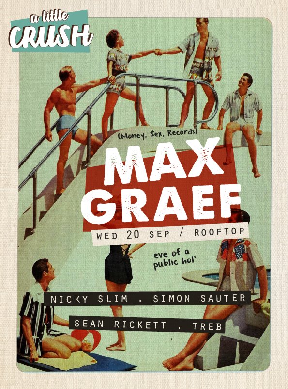 Crush Rooftop with Max Graef poster