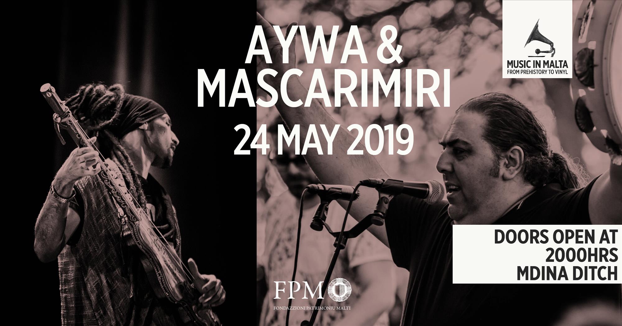 AYWA & MASCARIMIRI poster