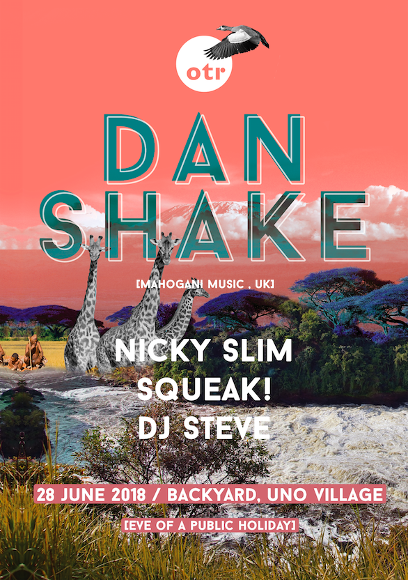 OTR presents DAN SHAKE poster