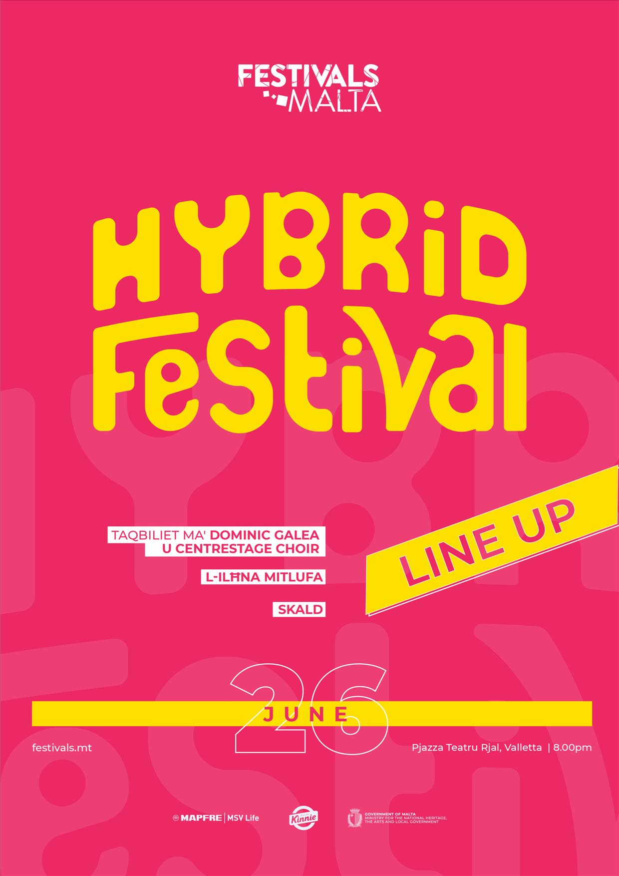 Hybrid Festival poster