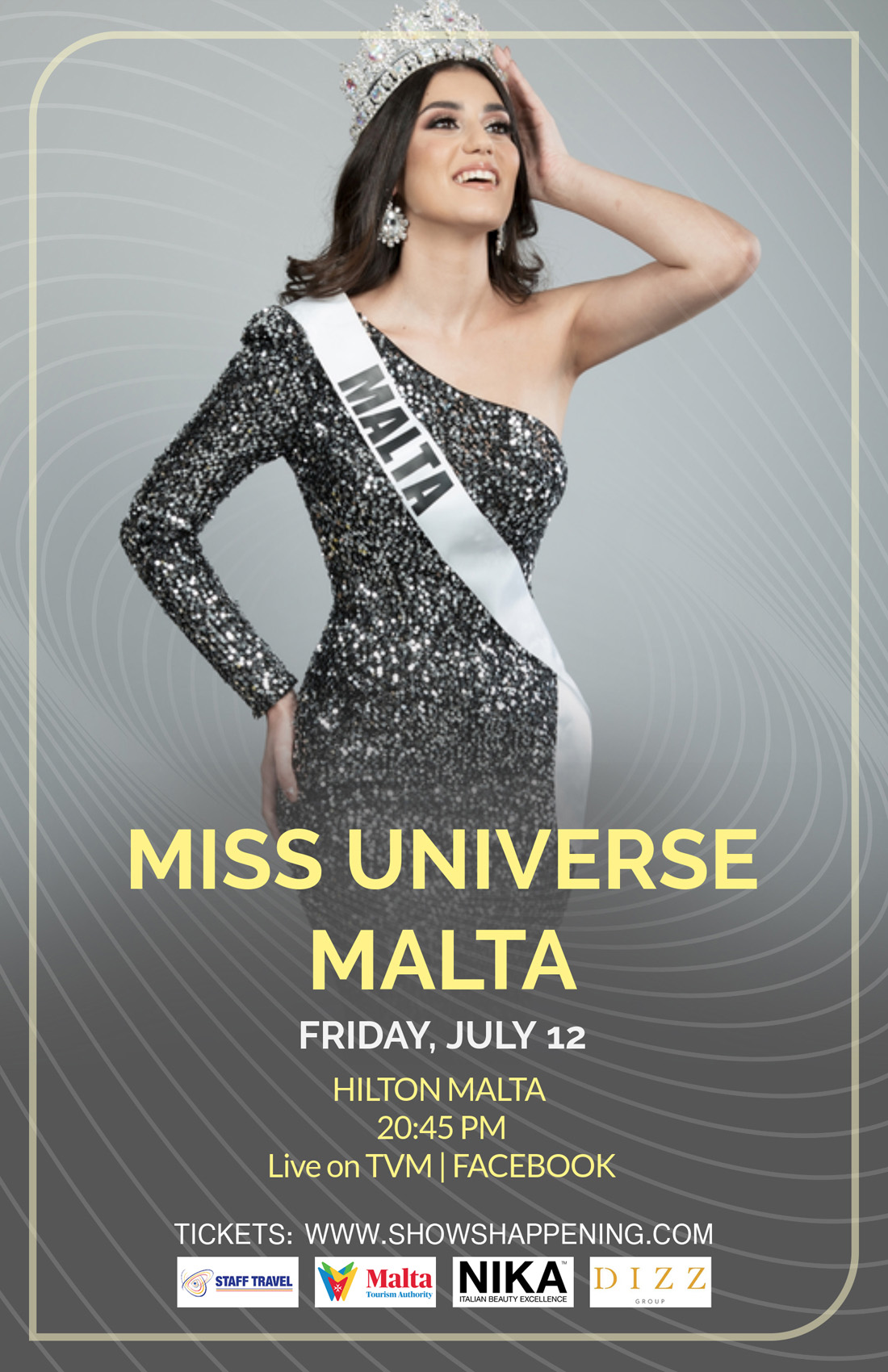 Miss Universe Malta 2019 poster