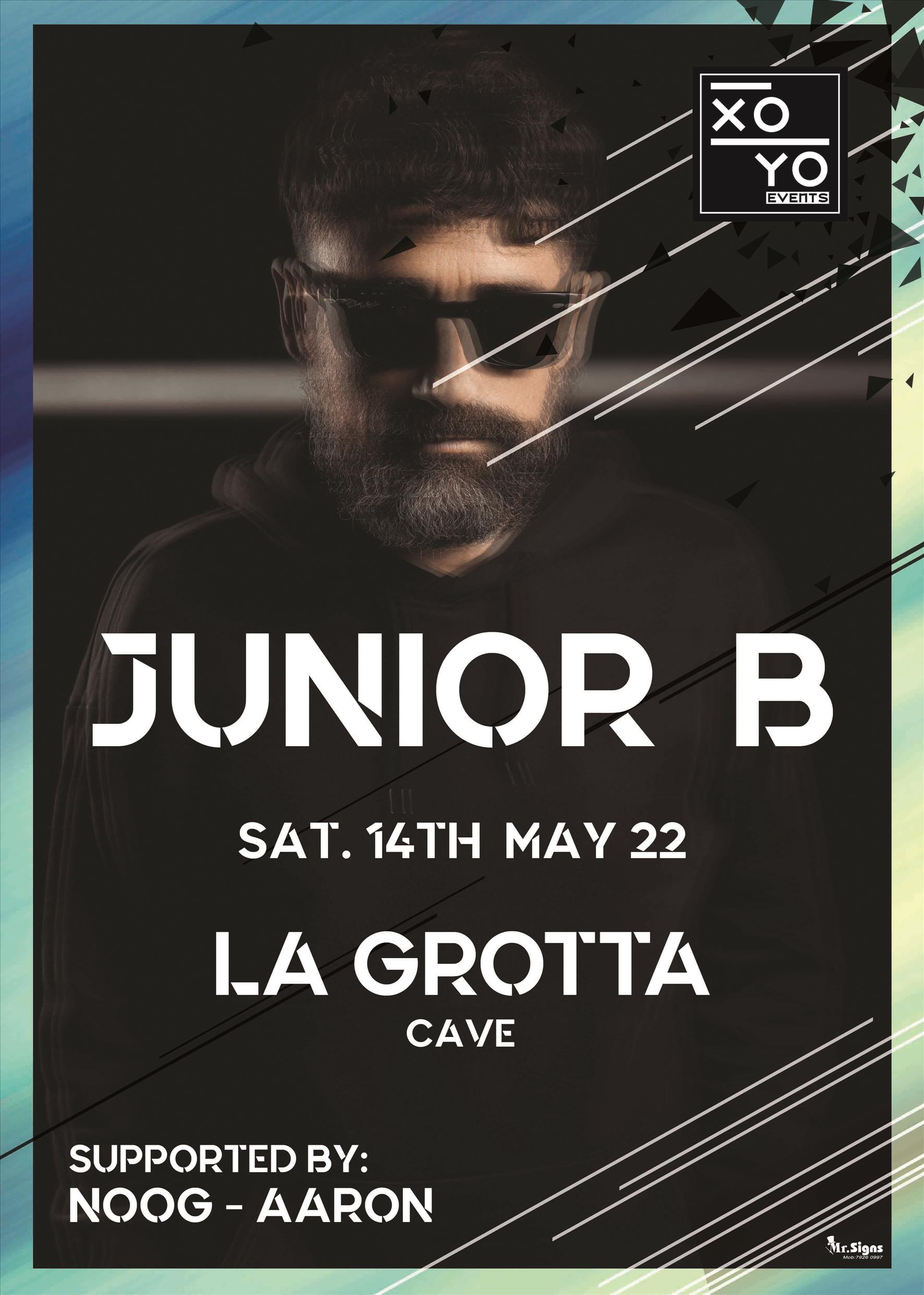 Junior B /  La Grotta Cave poster