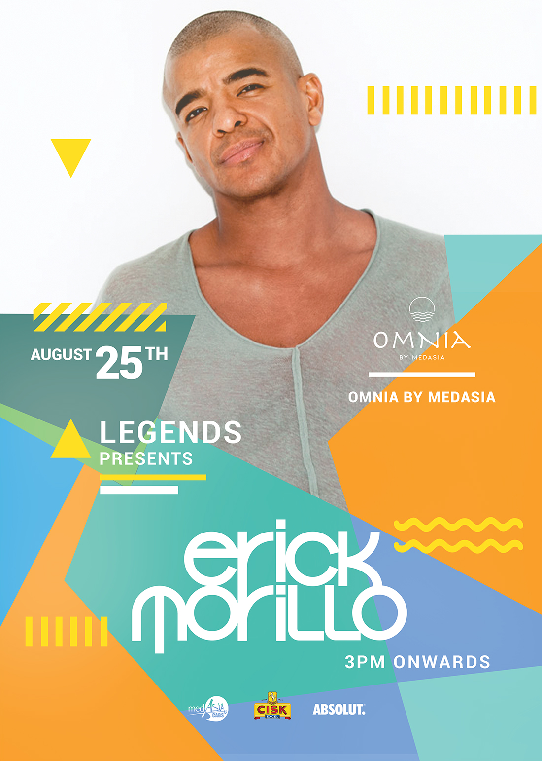 Erick Morillo - Legends at Omnia by MedAsia poster