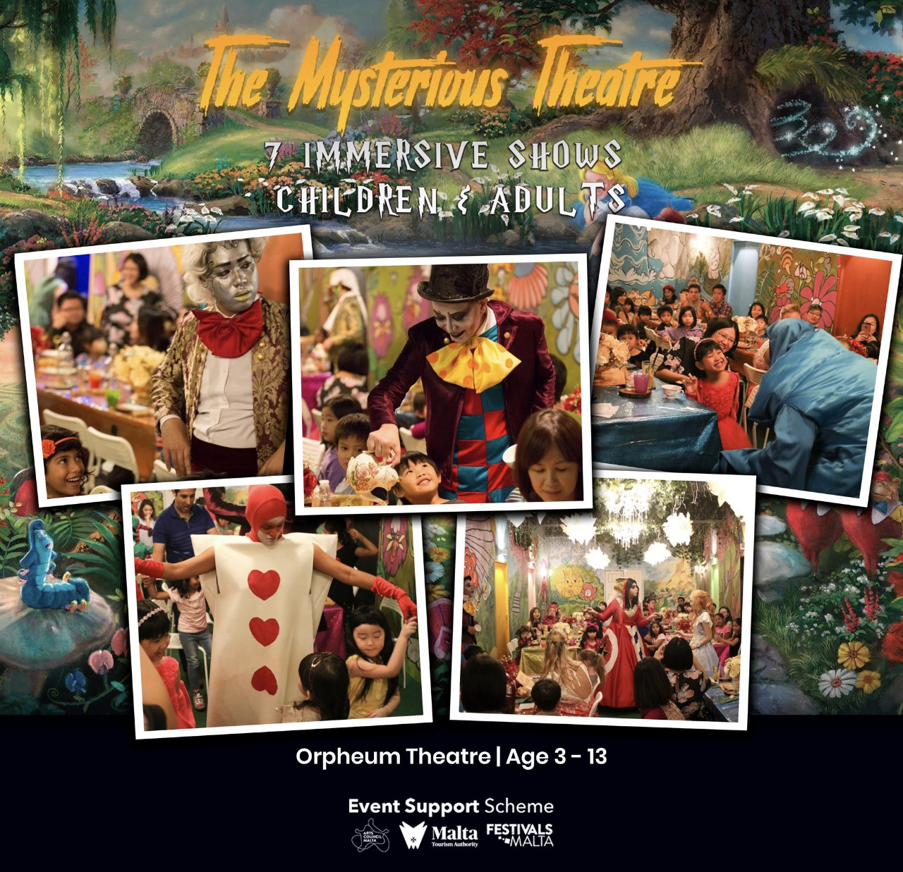 The Mysterious Theatre - Kids Walkthrough Attraction poster