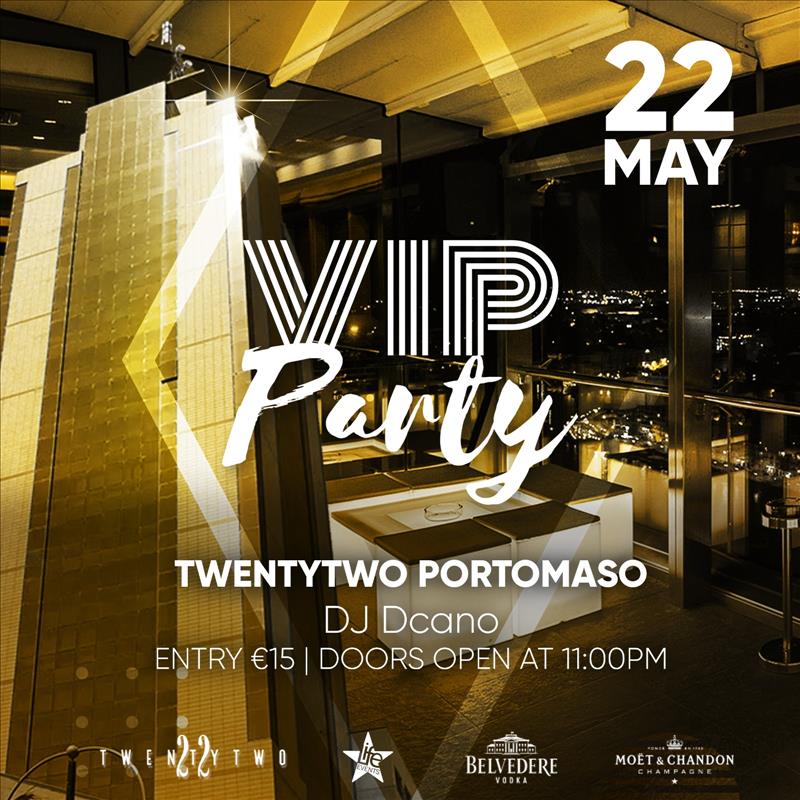 V.I.P Party Twentytwo poster
