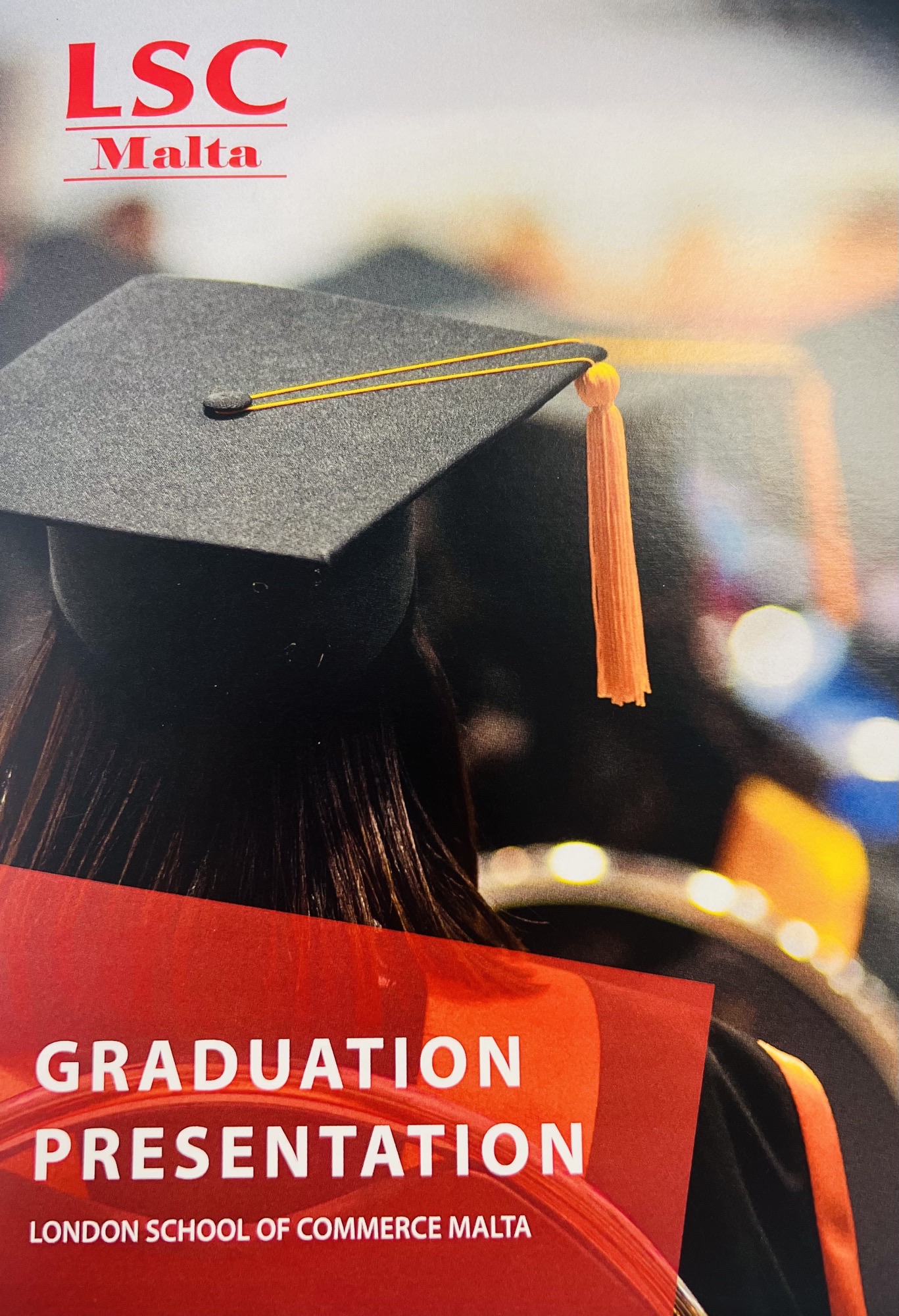 LSCM Graduation Ceremony 2021/2022 poster