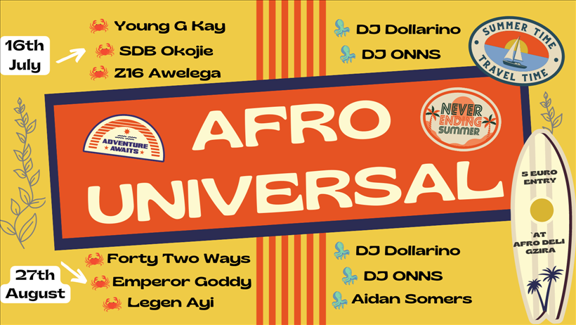 Afro Universal poster