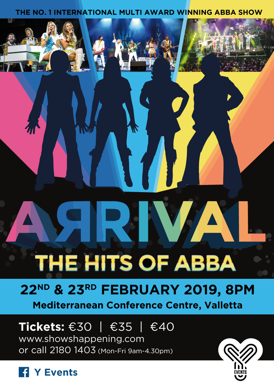 ABBA Arrival poster