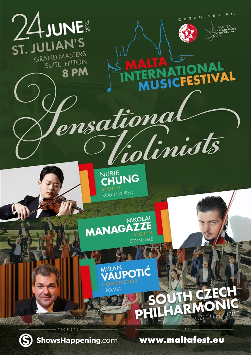 Sensational Violinists poster