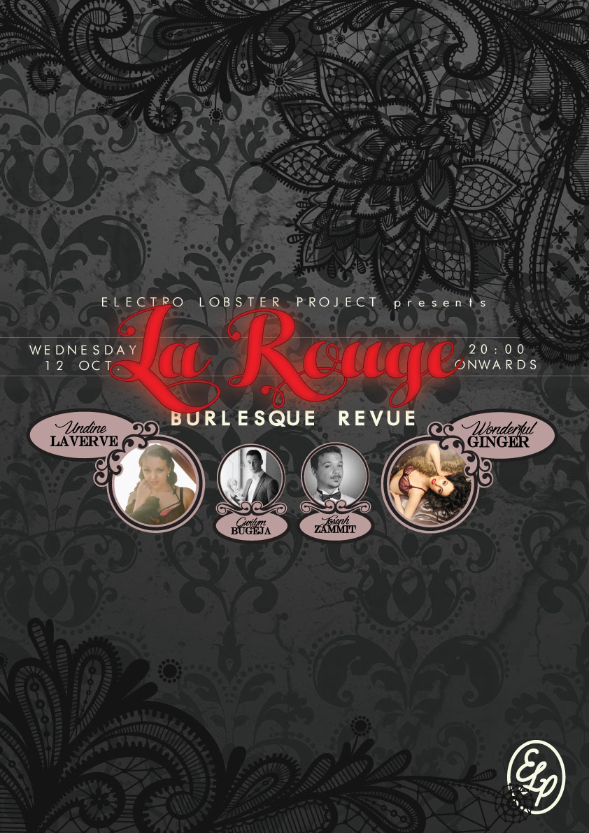 La ROUGE Burlesque Revue poster