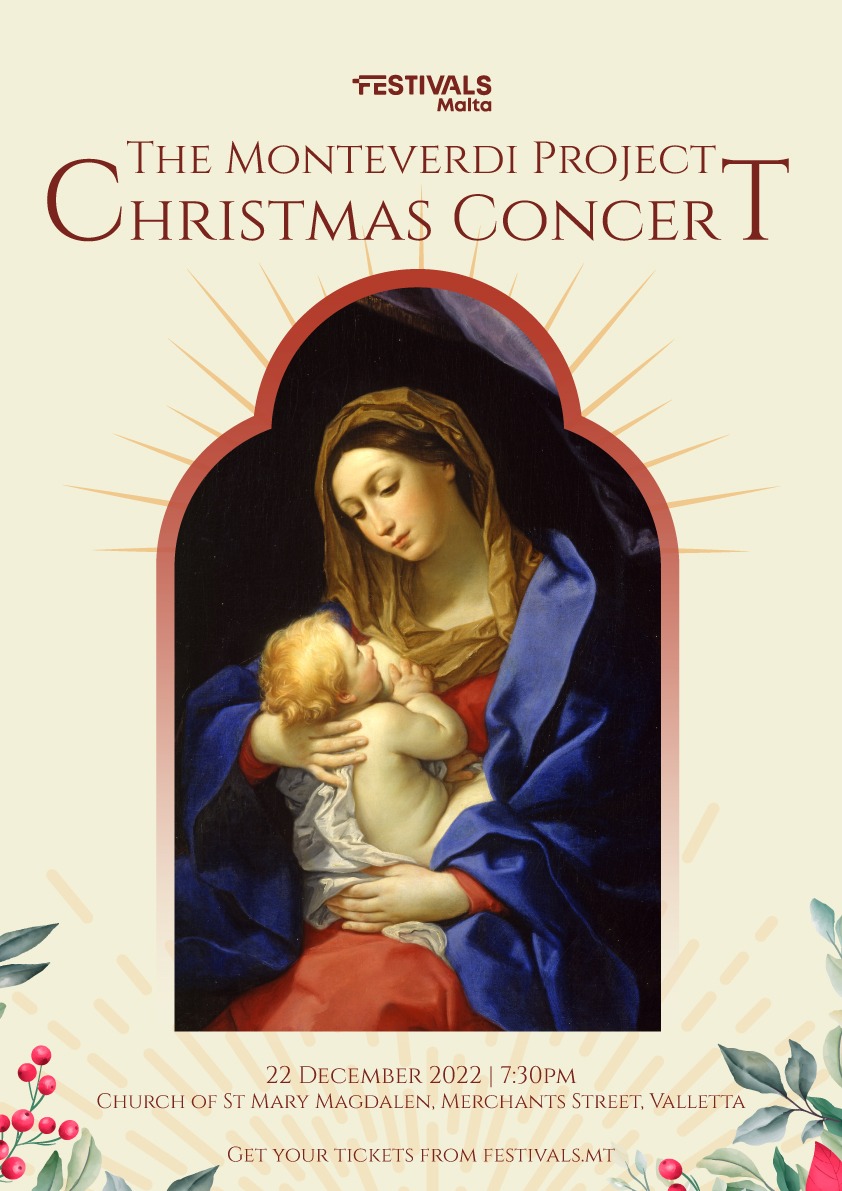 The Monteverdi Project Christmas Concert poster
