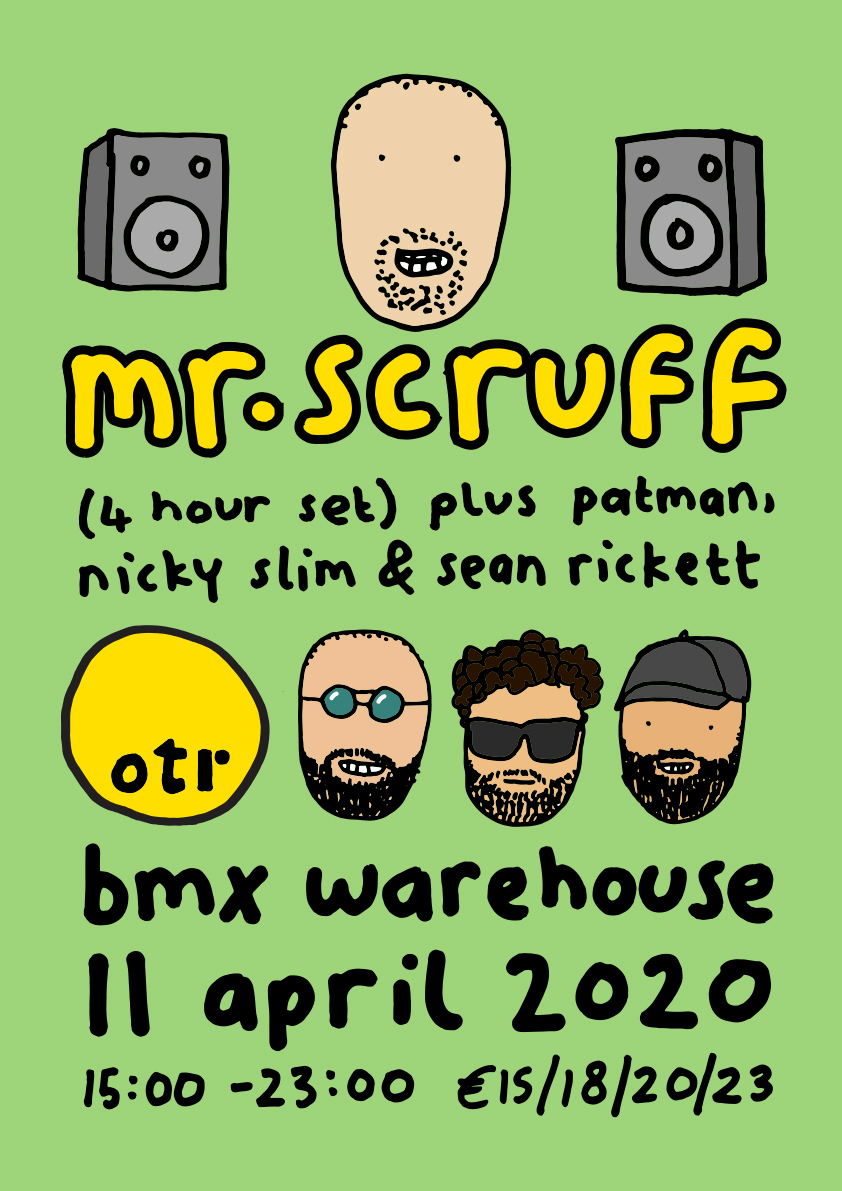 OTR presents Mr Scruff (4 hour set) poster