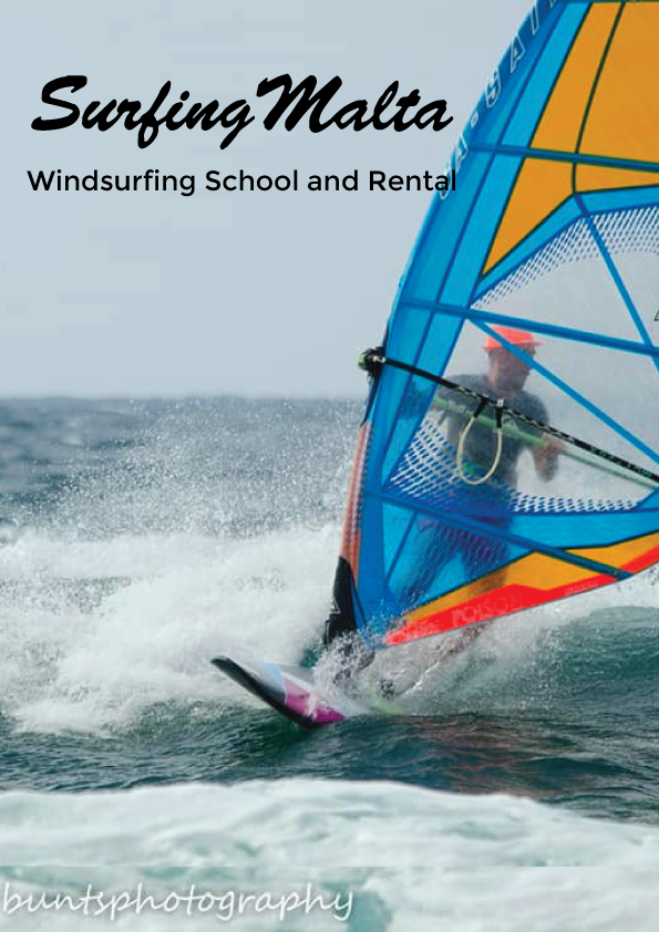Windsurfing School and Rental - Surfing Malta poster