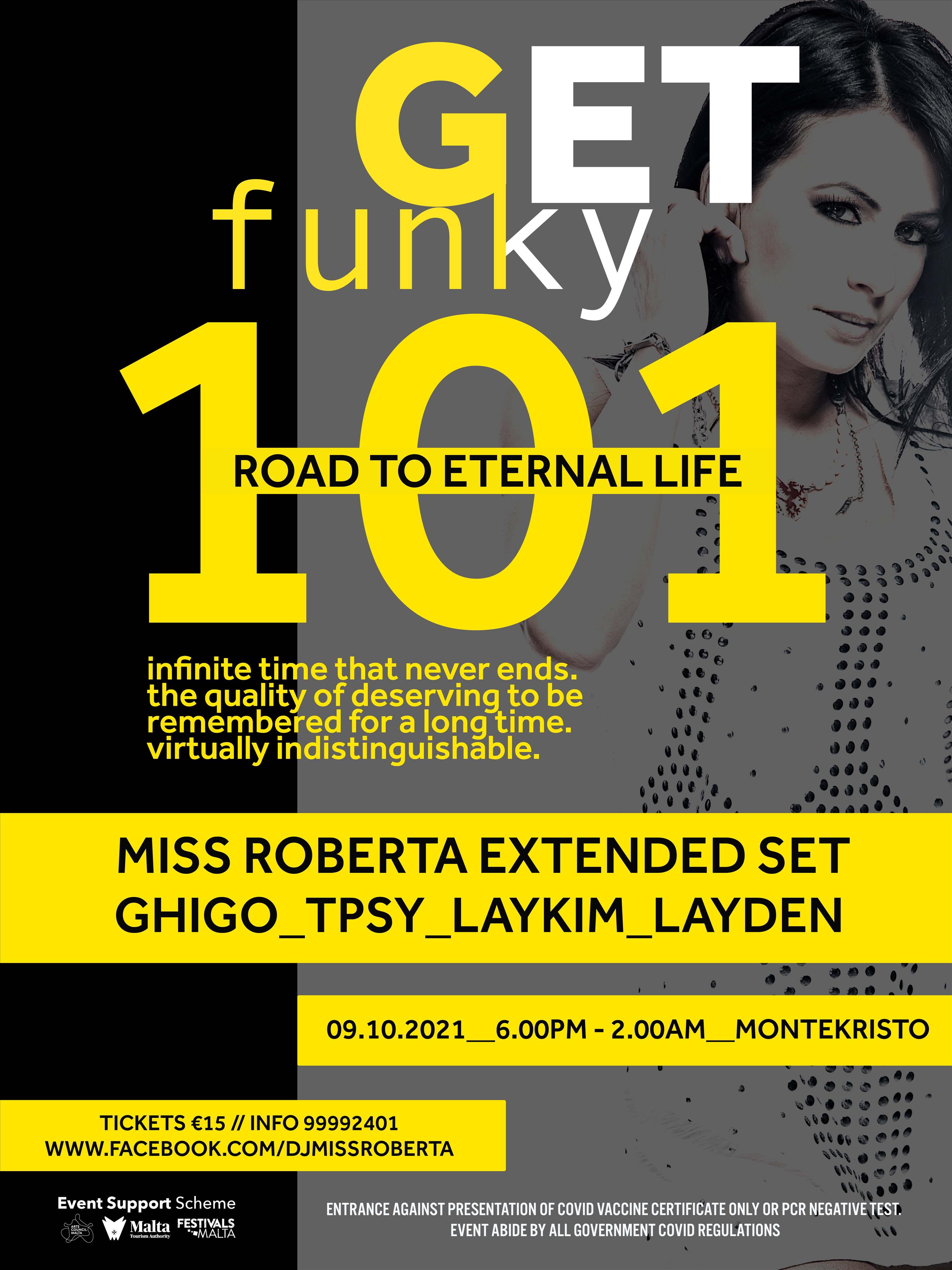 GET FUNKY 101 - ROAD TO ETERNAL LIFE poster