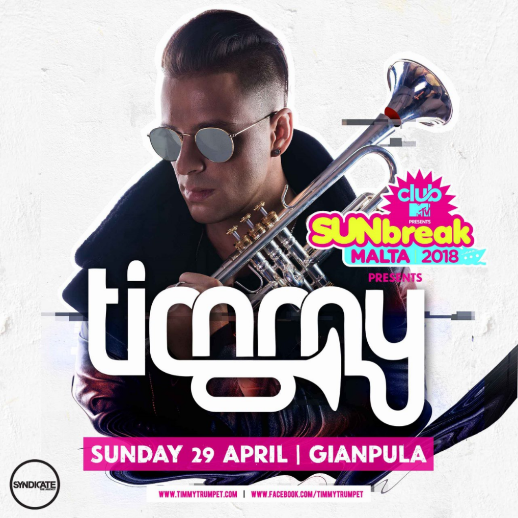 SUNBREAK 2018 - DAY 2 - Timmy Trumpet @ Gianpula poster