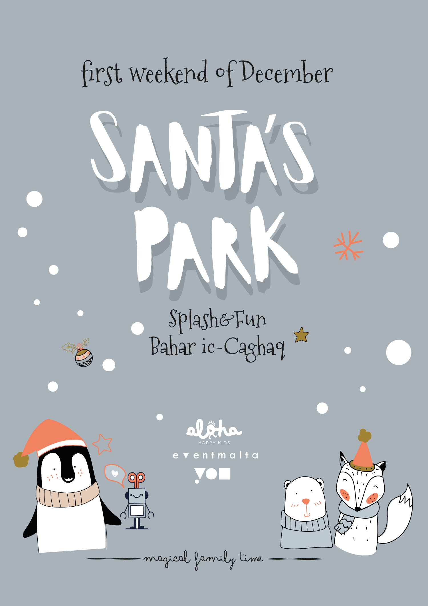Santas Park 2021 poster