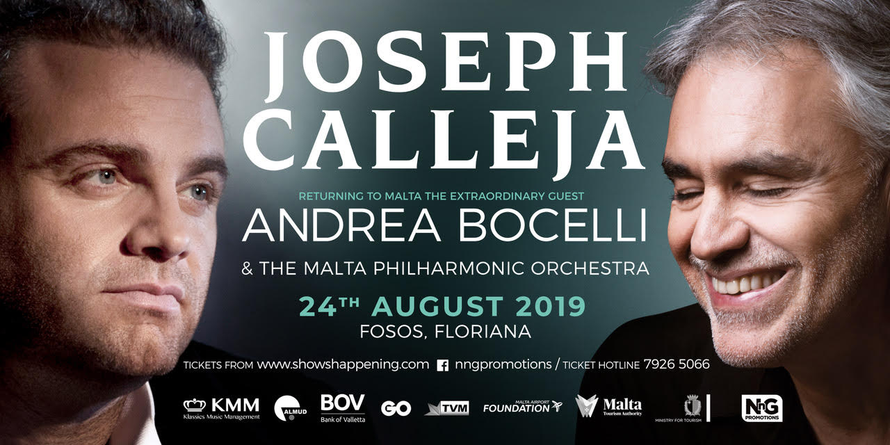 Joseph Calleja 2019 poster