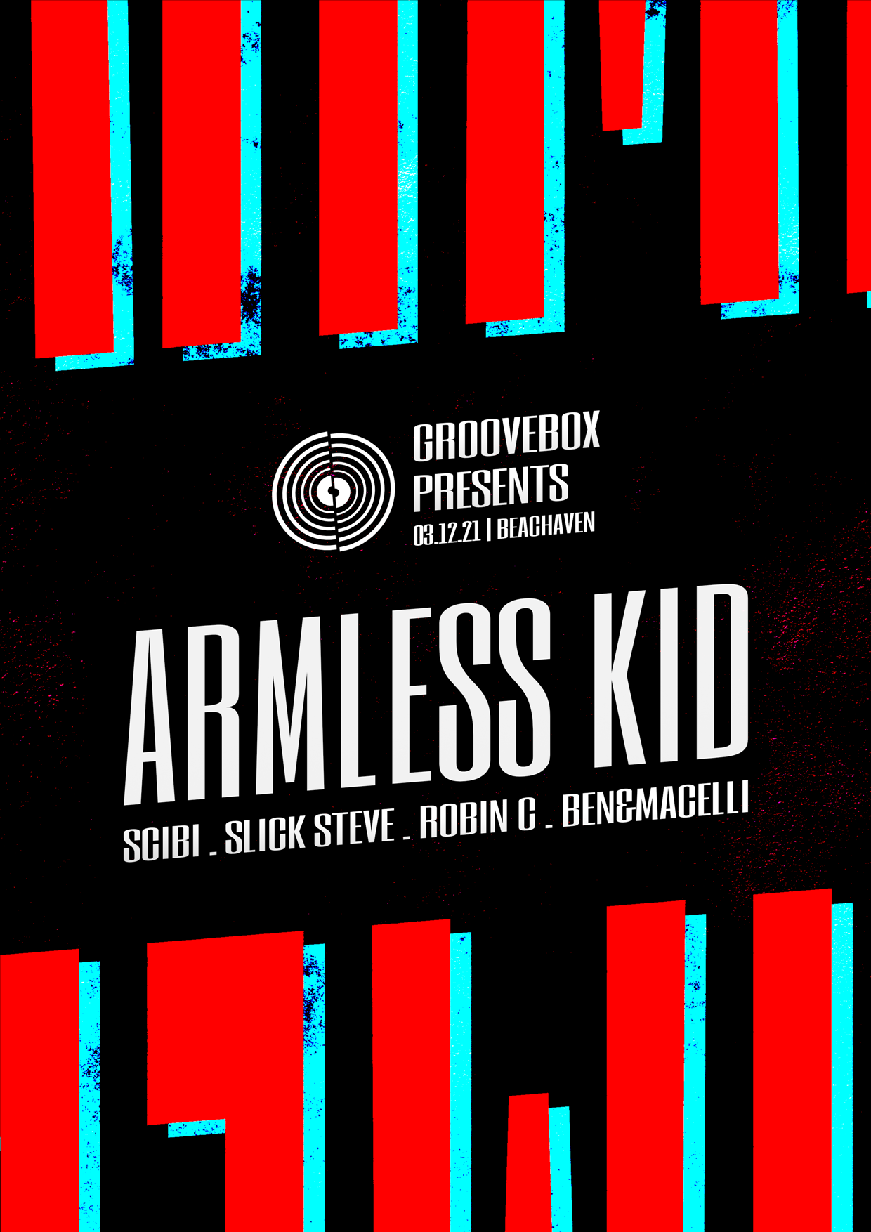 GrooveBox Presents Armless Kid poster