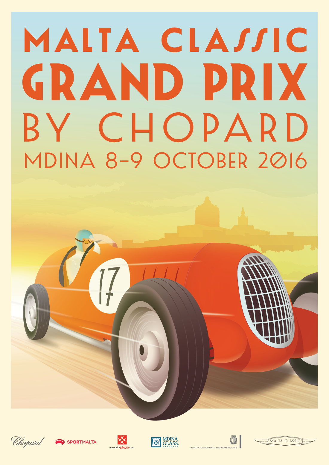 Malta Classic Grand Prix by Chopard poster